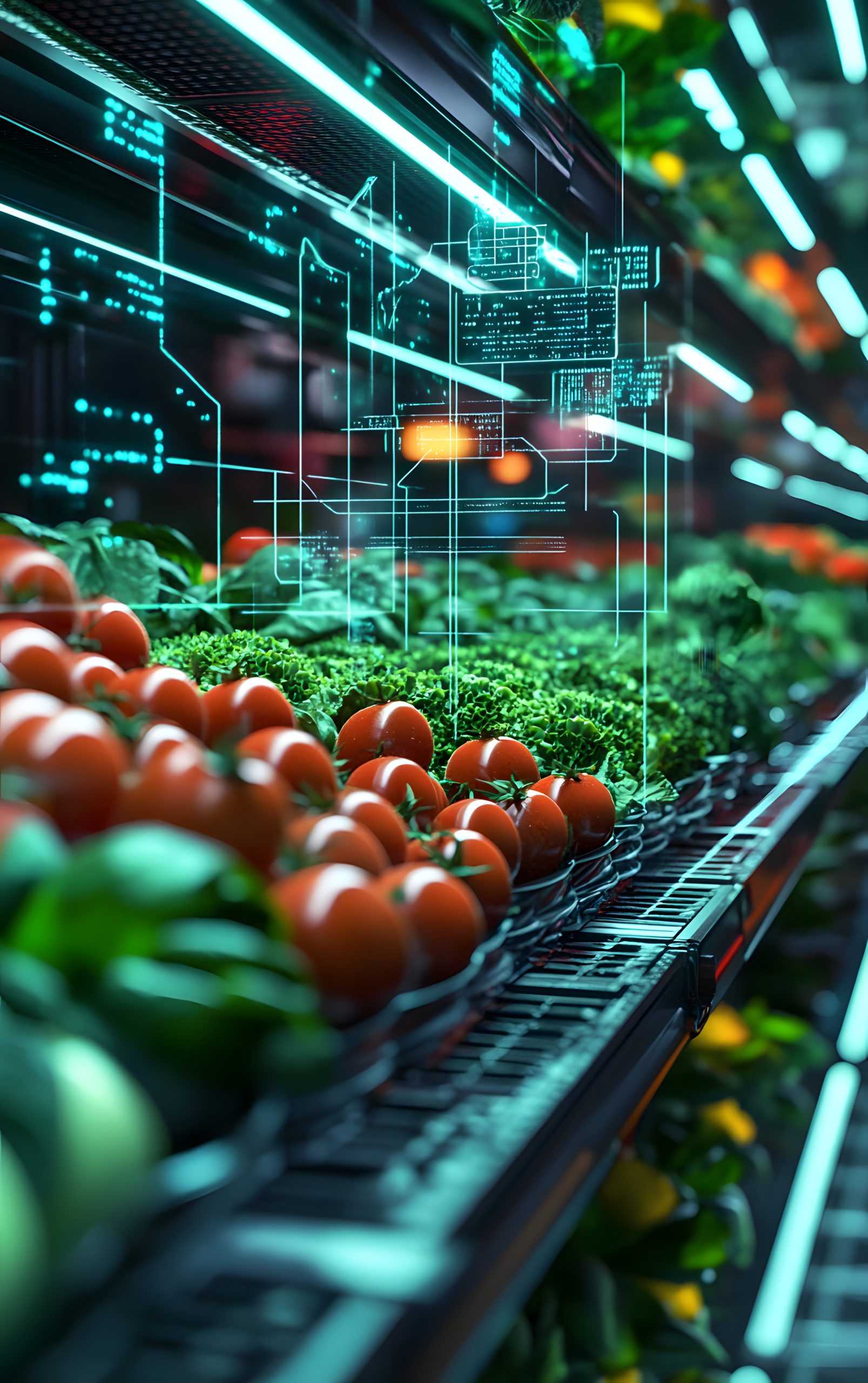 Farm to table technology tracking food from farm to grocery store via blockchain, food traceability, blockchain in agriculture